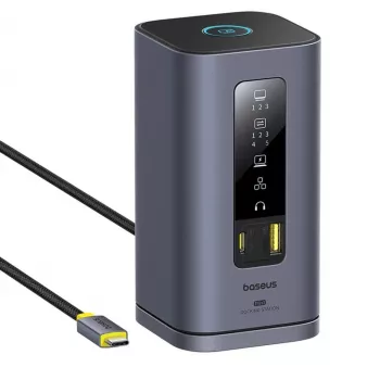 Dokavimo stotelė Baseus Spacemate Series 11-in-1, pilka, skirta Mac