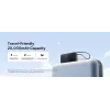 Powerbankas Baseus EnerFill Bipow2 Pro 20000 mAh, PD 3.0 & QC 3.0, 22.5 W, 1×USB-A + 1×USB-C, juodas, iki 3 įrenginių