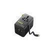 Įkroviklis Baseus EnerCore CG11 — vidinis AC greitasis įkroviklis, 2x USB-C, 1 m laidas, juodas