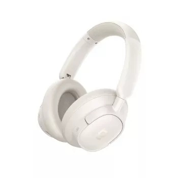 Belaidės triukšmą slopinančios ausinės Baseus BH1 NC – Bluetooth 6.0, balta