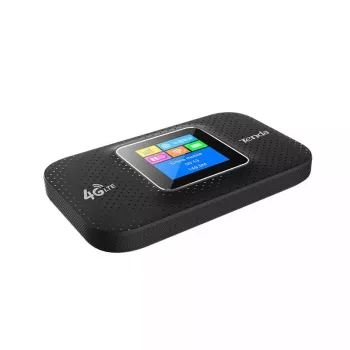 Nešiojamasis maršrutizatorius TENDA 4G185 — vienos juostos 2,4 GHz, Wi‑Fi 4 (802.11n), LTE 4G, 150 Mbps, SIM lizdas, USB, vidinės 2 antenos, maitinamas baterija
