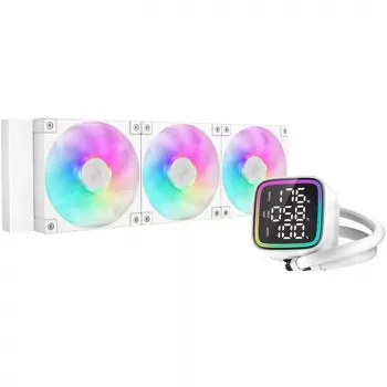 CPU skysčio aušintuvas DeepCool LD360 White su 360 mm radiatoriumi