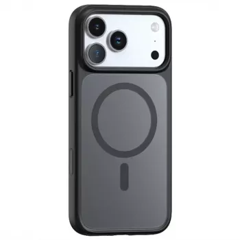 Apsauginis dėklas telefonui Torras Guardian Magnetic Series, skirtas iPhone 17 Pro, suderinamas su MagSafe, plonas, juodas