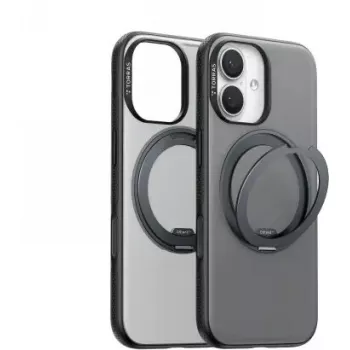 Apsauginis dėklas Torras Fitness Series, skirtas iPhone 17 – juodas, plonas smūgius sugeriantis dizainas