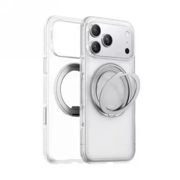 Permatomas dėklas Torras iPhone 17 Pro — OSTAND R FITNESS SERIES, skaidrus apsauginis dangtelis