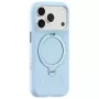 Dėklas telefonui Torras Ostand Spin Softune Series, iPhone 17 Pro Max, Baby Blue