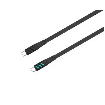 Havit CB6254 USB Type-C į USB Type-C įkrovimo laidas 1 m juodos spalvos