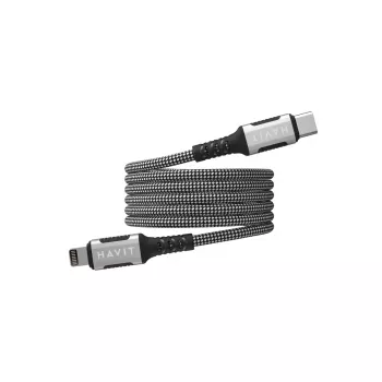 Magnetinis USB Type-C-Lightning laidas Havit CB6298