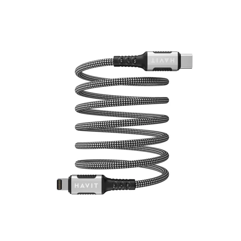 Magnetinis USB Type-C-Lightning laidas Havit CB6298