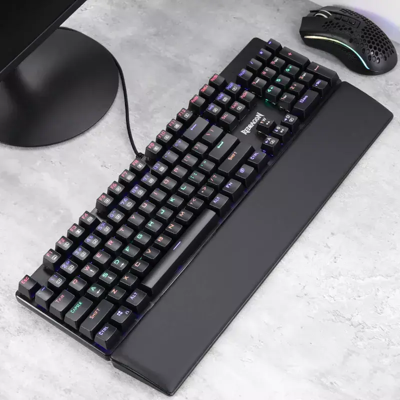 Plaštakos atrama REDRAGON METEOR S, dirbtinė oda, memory foam, juoda