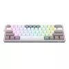 Mechaninė klaviatūra REDRAGON K617-RGB Fizz, laidinė USB, pilkai balta