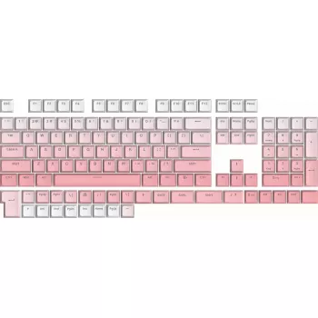 Mechaninė klaviatūra REDRAGON A139 Ombre Pink RGB apšvietimu