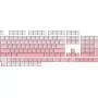Mechaninė klaviatūra REDRAGON A139 Ombre Pink RGB apšvietimu