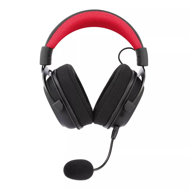 Belaidės ausinės su Bluetooth REDRAGON H510 Zeus Pro RGB — 20–20000 Hz, 1.8 m laidas, Juodos