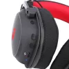 Belaidės ausinės su Bluetooth REDRAGON H510 Zeus Pro RGB — 20–20000 Hz, 1.8 m laidas, Juodos