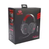 Belaidės ausinės su Bluetooth REDRAGON H510 Zeus Pro RGB — 20–20000 Hz, 1.8 m laidas, Juodos