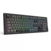 Klaviatūra REDRAGON K518-RGB-GB Crux, laidinė USB, juoda, membraninė