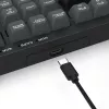 Klaviatūra REDRAGON K518-RGB-GB Crux, laidinė USB, juoda, membraninė