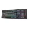 Klaviatūra REDRAGON K518-RGB-GB Crux, laidinė USB, juoda, membraninė