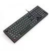 Klaviatūra REDRAGON K518-RGB-GB Crux, laidinė USB, juoda, membraninė