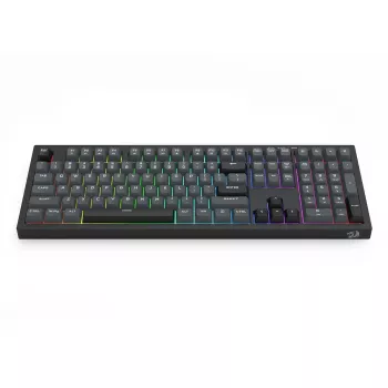 Klaviatūra REDRAGON K518-RGB-GB Crux, laidinė USB, juoda, membraninė