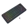 Mechaninė klaviatūra REDRAGON K708-RGB-PRO su USB, RF belaidžiu ir Bluetooth, 1,5 m laidas, juoda, 0,76 kg