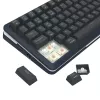 Mechaninė klaviatūra REDRAGON K708-RGB-PRO su USB, RF belaidžiu ir Bluetooth, 1,5 m laidas, juoda, 0,76 kg