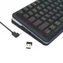 Mechaninė klaviatūra REDRAGON K708-RGB-PRO su USB, RF belaidžiu ir Bluetooth, 1,5 m laidas, juoda, 0,76 kg