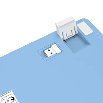 Mechaninė klaviatūra REDRAGON K707WBP-RGB-PRO StarBlade laidinė USB, mėlyna balta