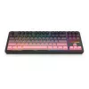 Mechaninė klaviatūra REDRAGON Antonium Pro K728SP-RGB-PRO – USB, RF belaidis, Bluetooth, juoda/rožinė