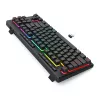 REDRAGON K516RGB-PRO SHIVA PRO 87 klaviatūra USB RF Bluetooth juoda