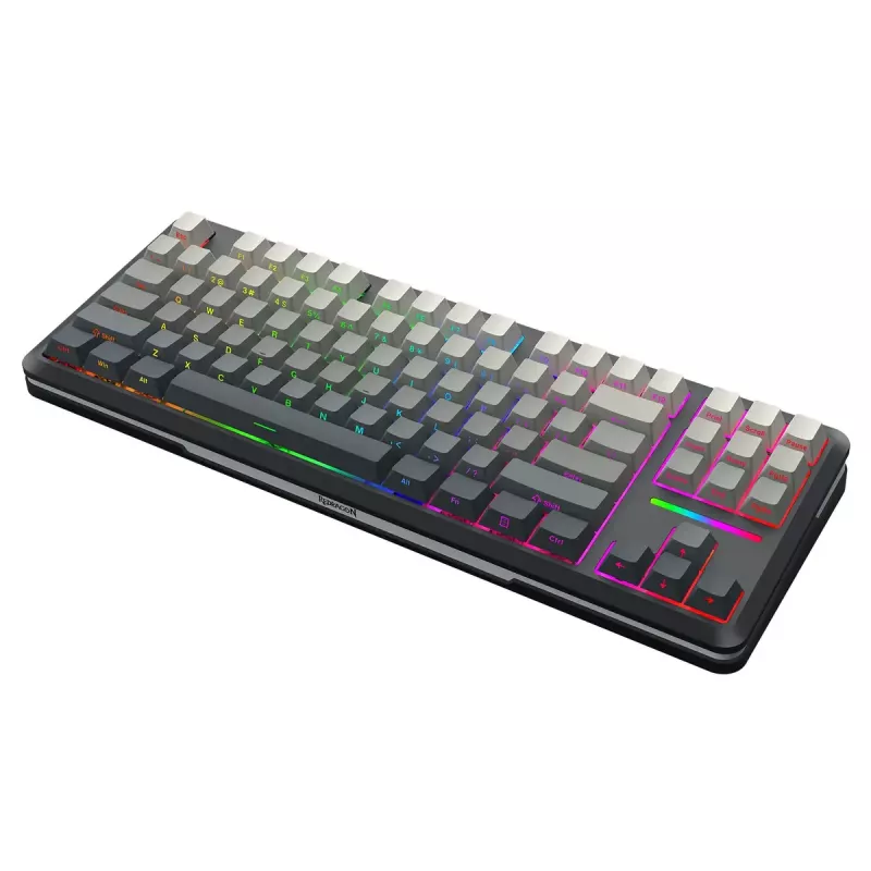 Mechaninė klaviatūra REDRAGON K734SP-RGB-PRO Wildslash Pro, 87 klavišų, belaidė USB/2.4 GHz/Bluetooth