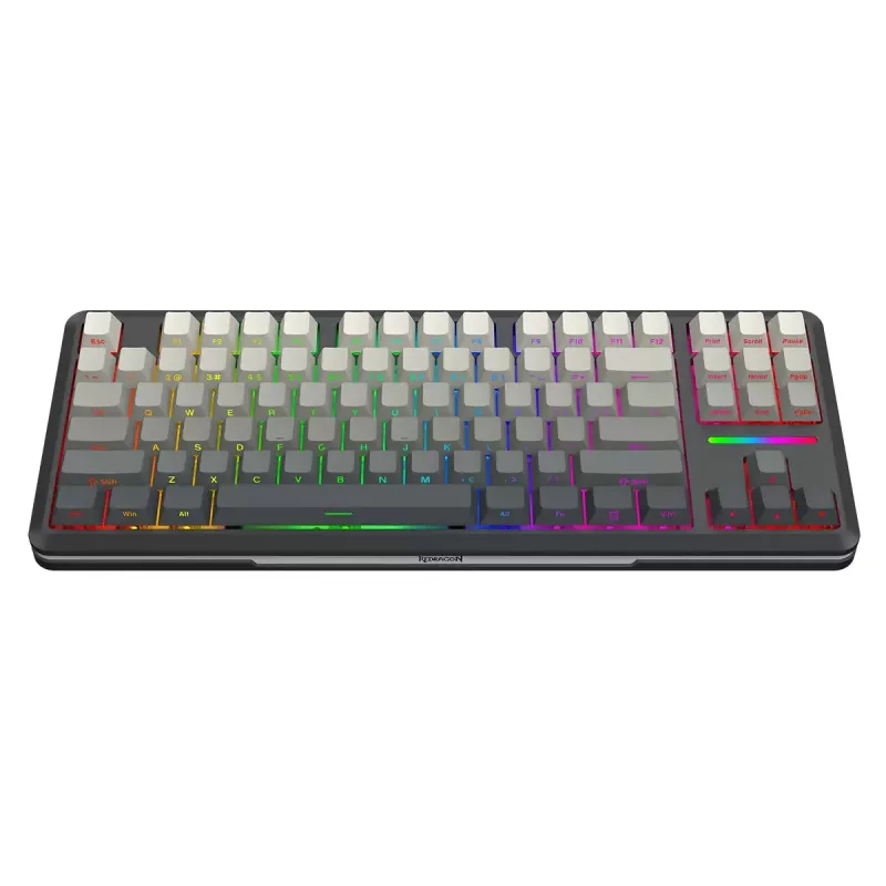 Mechaninė klaviatūra REDRAGON K734SP-RGB-PRO Wildslash Pro, 87 klavišų, belaidė USB/2.4 GHz/Bluetooth