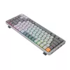 Mechaninė klaviatūra REDRAGON K652GG-RGB-PRO Azure, pilka, belaidė, 75%