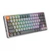 Mechaninė klaviatūra REDRAGON K652GG-RGB-PRO Azure, pilka, belaidė, 75%