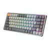 Mechaninė klaviatūra REDRAGON K652GG-RGB-PRO Azure, pilka, belaidė, 75%