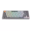 Mechaninė klaviatūra REDRAGON K652GG-RGB-PRO Azure, pilka, belaidė, 75%