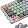 Mechaninė klaviatūra REDRAGON K652GG-RGB-PRO Azure, pilka, belaidė, 75%