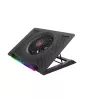 Aušinimo padėklas nešiojamam kompiuteriui REDRAGON GCP500 Ivy, ergonomiškas dizainas, 5 ventiliatoriai