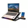 Aušinimo padėklas nešiojamam kompiuteriui REDRAGON GCP500 Ivy, ergonomiškas dizainas, 5 ventiliatoriai