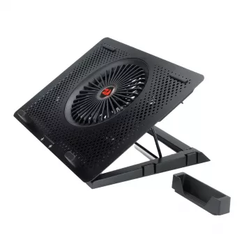 Aušinimo padėklas nešiojamam kompiuteriui REDRAGON GCP500 Ivy, ergonomiškas dizainas, 5 ventiliatoriai