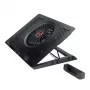 Aušinimo padėklas nešiojamam kompiuteriui REDRAGON GCP500 Ivy, ergonomiškas dizainas, 5 ventiliatoriai