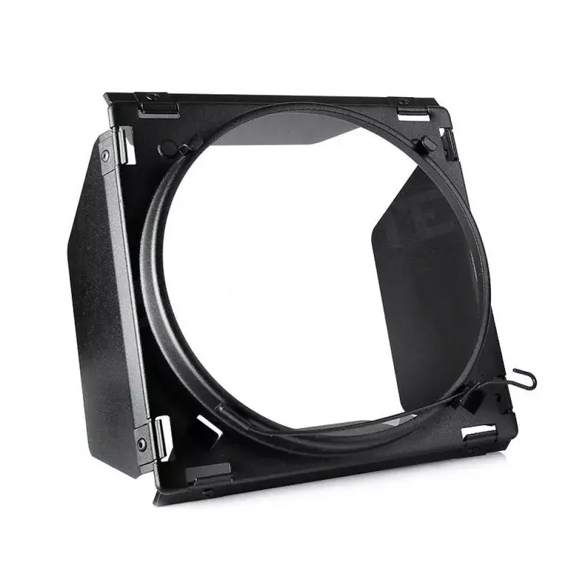 Priedas studijos blykstei Godox BD-04 su barndoor, korio grotelėmis ir spalvų filtrais