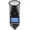 Kompaktiška blykstė Godox V1-C Black, 1,5 s įkrovimo laikas, 420 g
