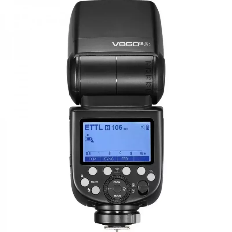 Blykstė slave Godox Ving V860III Juoda 1,5s įkrovimo laikas 530g
