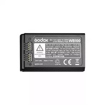 Akumuliatorinė baterija blykstei Godox WB100 Li-Ion 2600 mAh
