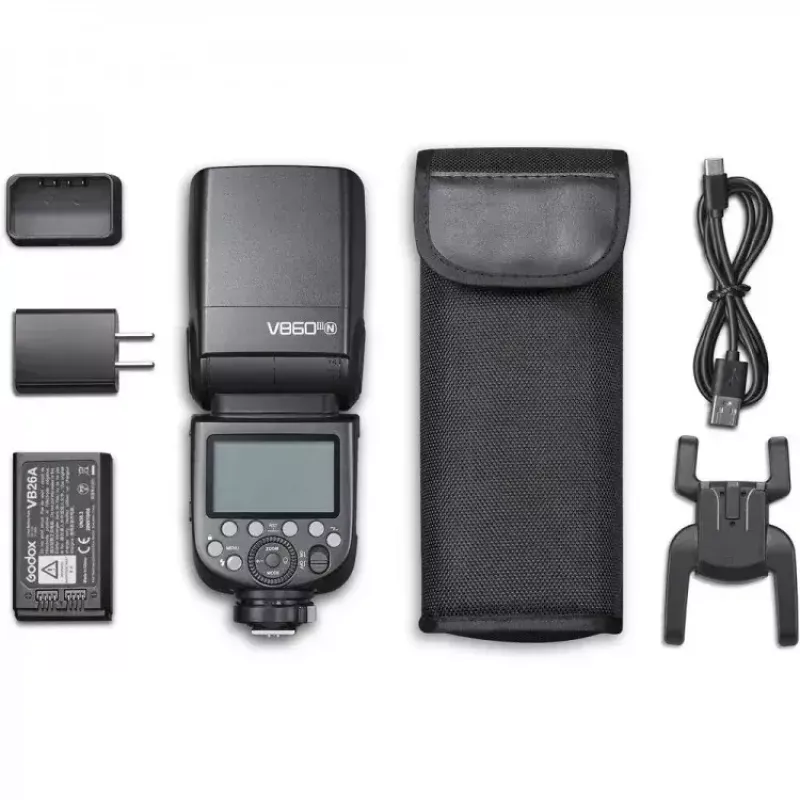 Godox Ving V860III TTL Li-Ion Blykstė Juoda Olympus Panasonic 1.5s Įkrovimas