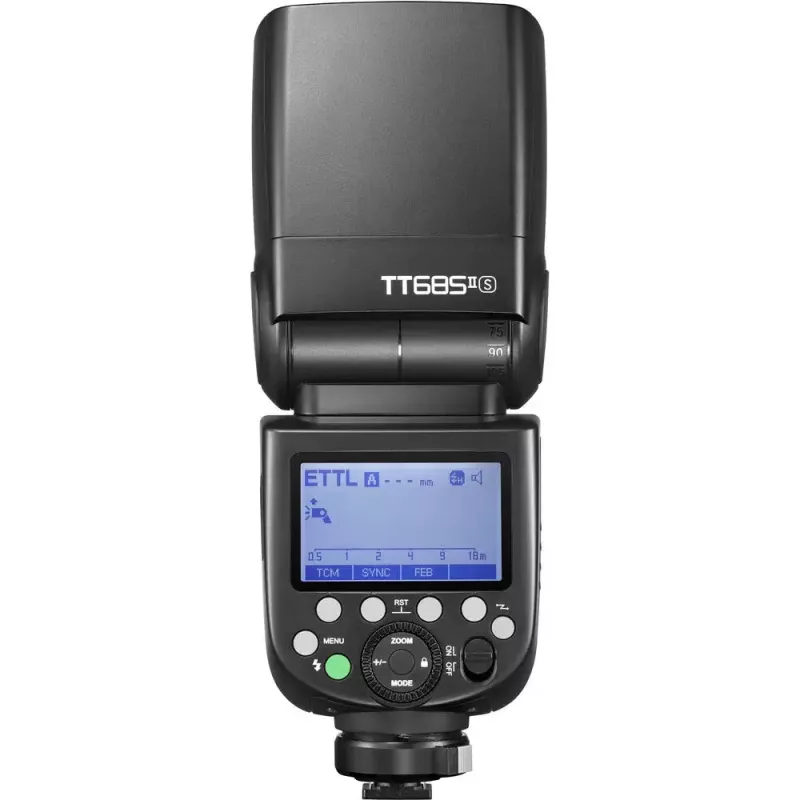 Blykstė kamerai Godox TT685 II juoda 20000 s įkrovimo laikas AA baterijos