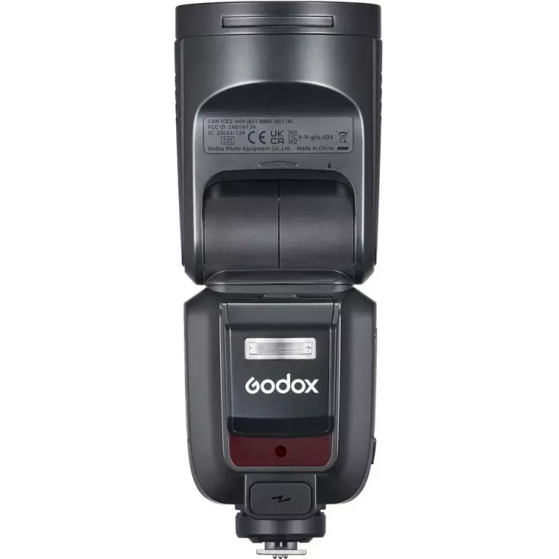 Blykstė Godox V100-F Fujifilm – nešiojama ličio jonų blykstė ant fotoaparato