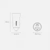 Automobilinis USB įkroviklis Baseus TZCCJD-0G 40W tamsiai pilkas